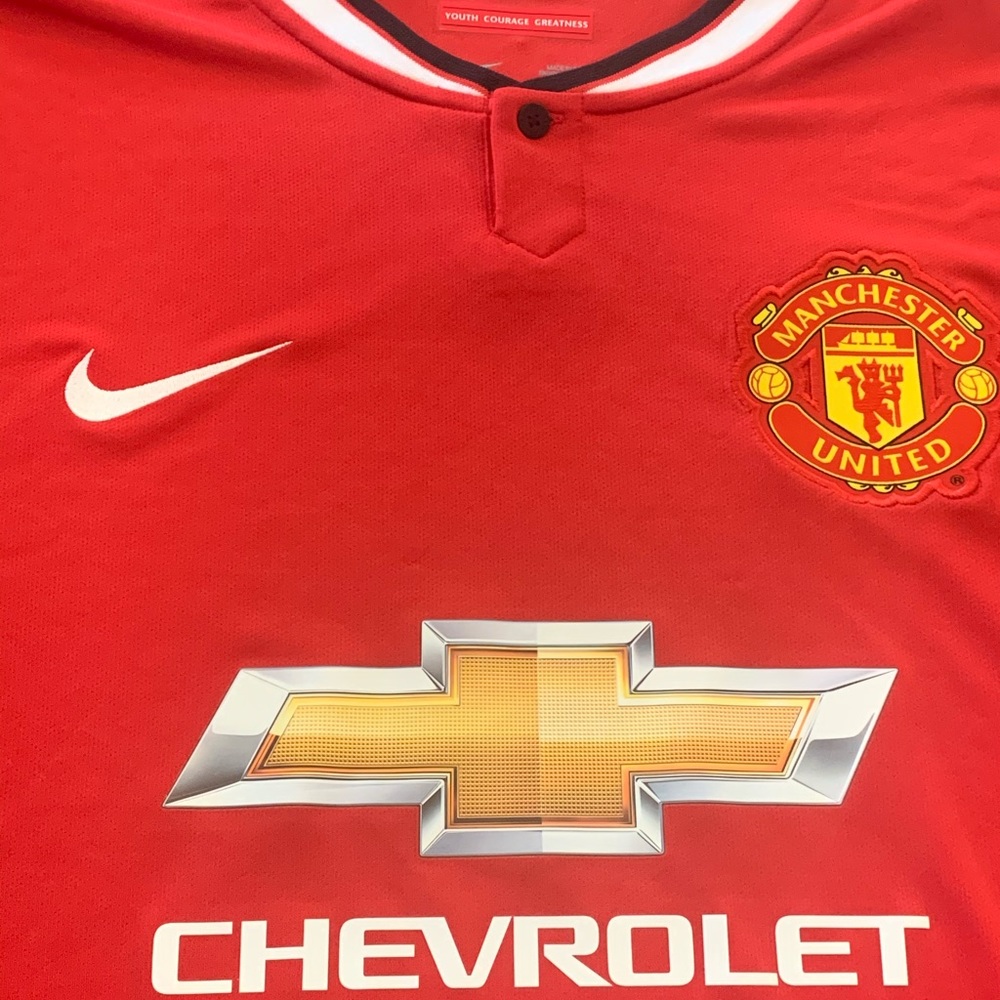 Manchester United home jersey